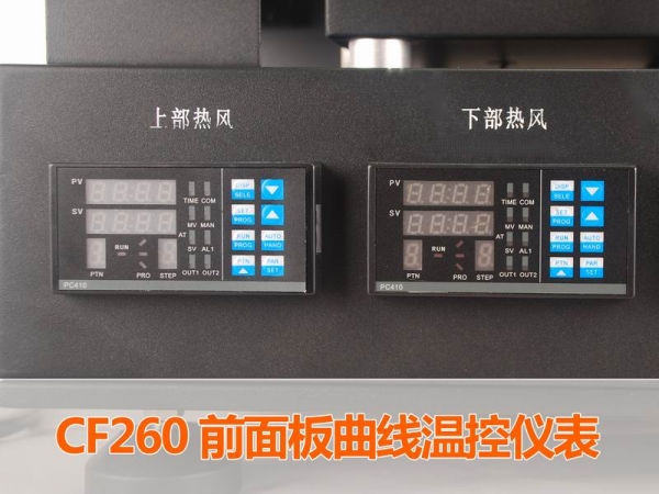 CF260前面板曲线温控仪表