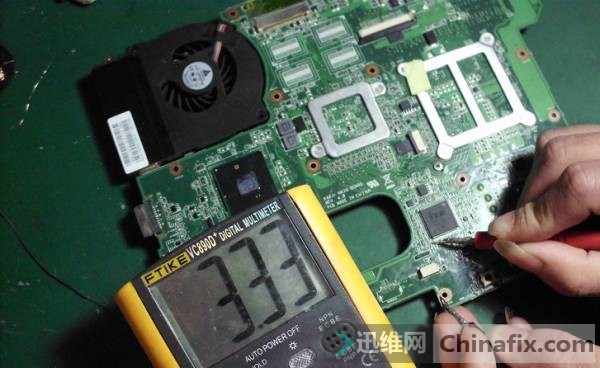 EC的32.768KHZ的波也出来了