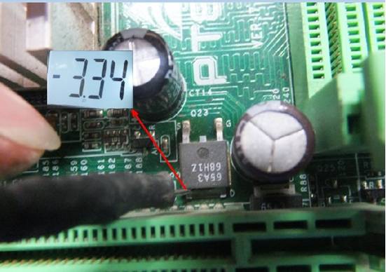 量输入电压3.3正常