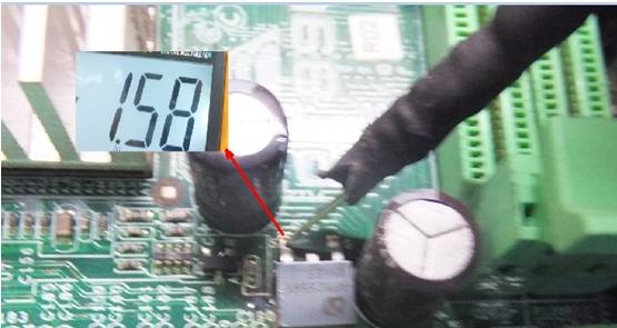 桥供电正常到了1.5V