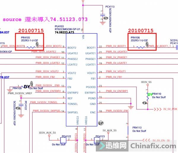 利用示波器小修ACER 4752无待机一例  