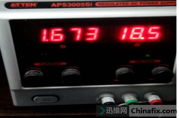 接上电源再次上电后