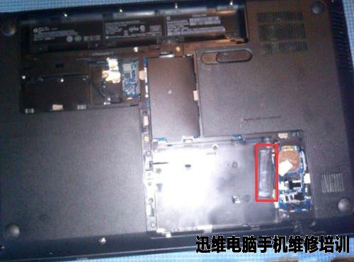 惠普笔记本cq45拆机 图七