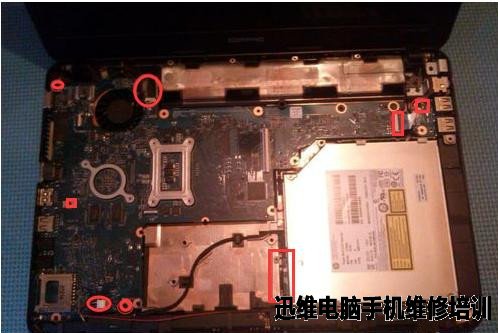 惠普笔记本cq45拆机 图十五