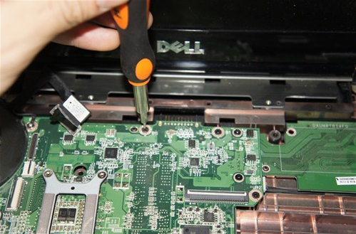 dell 笔记本灵越14R拆机清灰