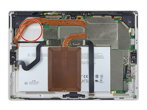 微软surfacepro 4全面拆解