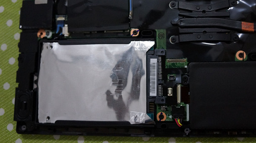 联想thinkpad笔记本t450s拆机加装固态硬盘及内存图解