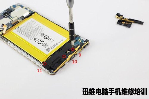 中兴axon天机MAX拆机 图10