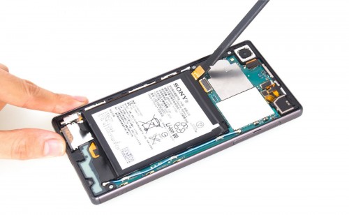 索尼智能手机XPERIA Z5大胆拆解看其内部