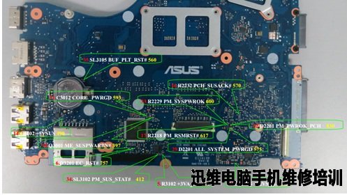 asus华硕 PR0451J进水维修 图5