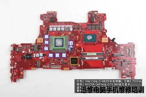 华硕玩家国度rog GX700V拆机 图18