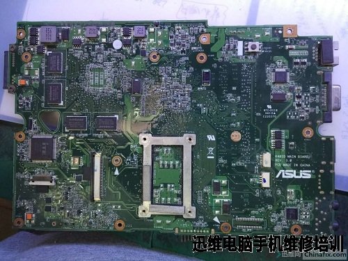 华硕K40ID REV:3.0 进水简单维修