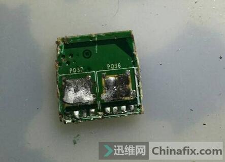 联想E40板层烧穿维修 图9