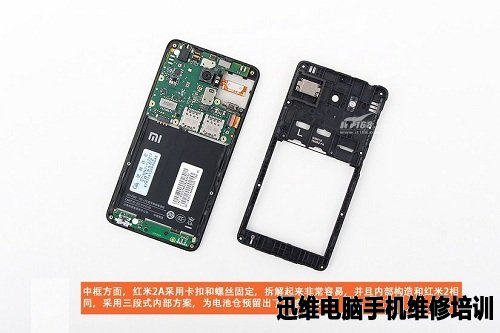 欣赏红米的内在，红米2A拆机图解