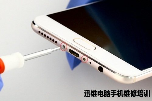 OPPO R9更换前置摄像头拆机图解！