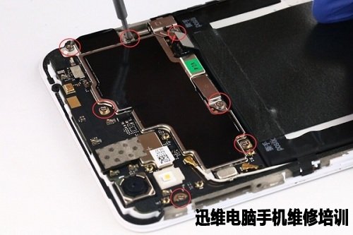 OPPO R9更换前置摄像头拆机图解！