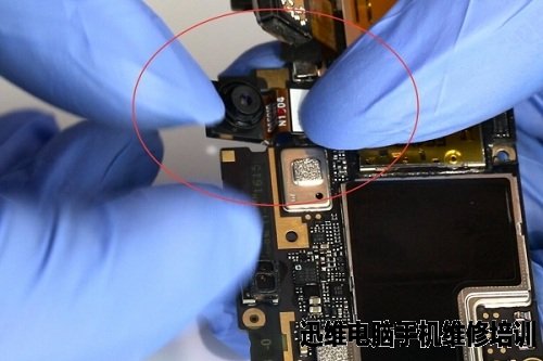 OPPO R9更换前置摄像头拆机图解！