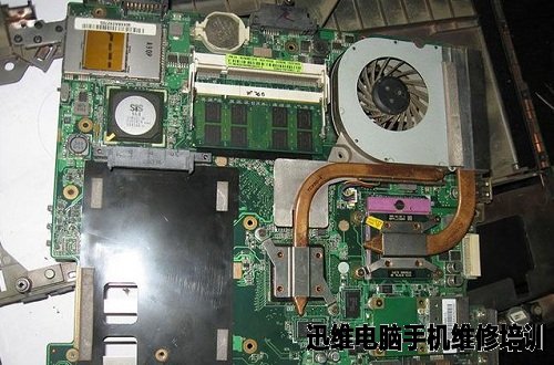 华硕K41V笔记本不开机故障维修一例！