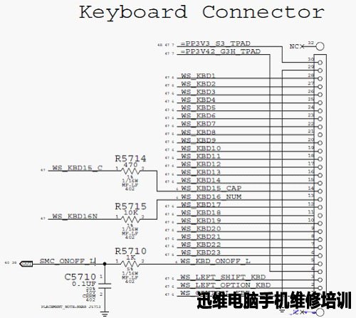 苹果A1278进水 无法开机维修 图4