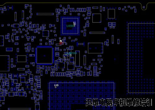 苹果A1278进水 无法开机维修 图7