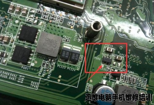 联想Y560不出1.8V显卡电压 改集显维修 图8