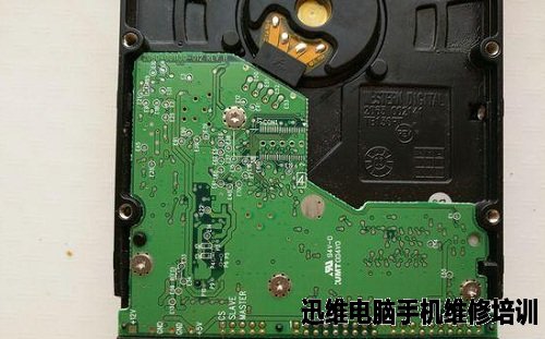拆解报废的一个西数400g黑盘