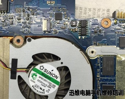 DELL 5525公共点大短故障维修 图5