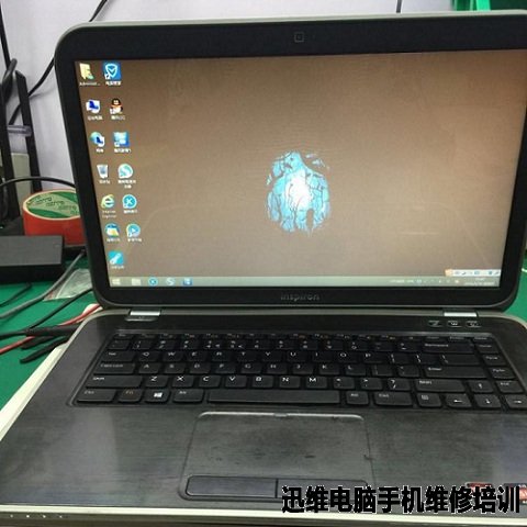 DELL 5525公共点大短故障维修 图11