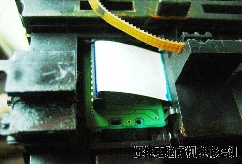 Epson M1+打印机喷墨头严重堵塞断线维修 图19