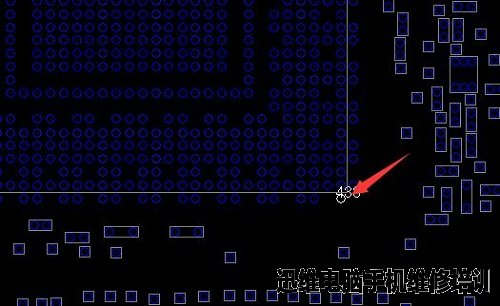 苹果A1286 820-2850-A不开机维修 图4