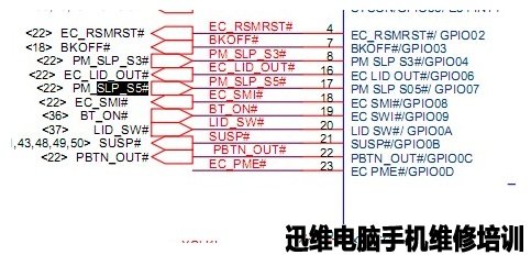 联想E42L开机全板无电压故障维修 图10