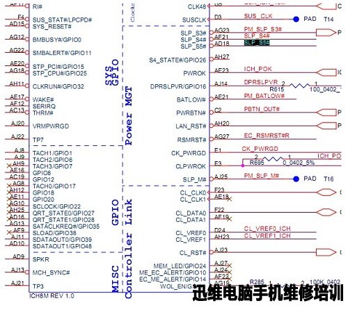 联想E42L开机全板无电压故障维修 图12