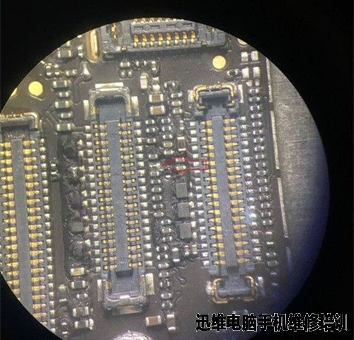 iPhone6P进水无触摸无指纹无照相的维修