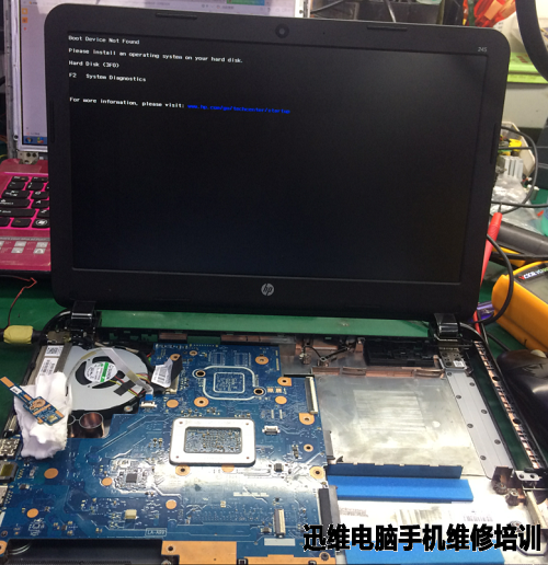 惠普245G3触发不显示简单维修