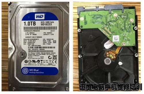 西数硬盘1TB全盘感叹号修复
