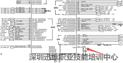 联想主板LA-9901P不触发 开不了机故障维修
