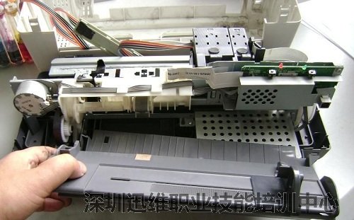 拆修家用喷墨打印机EPSON ME1+，解决卡纸故障（图13）