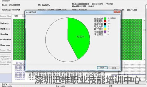 希捷ST9500420AS笔记本硬盘磁头损坏开盘数据恢复（图2）