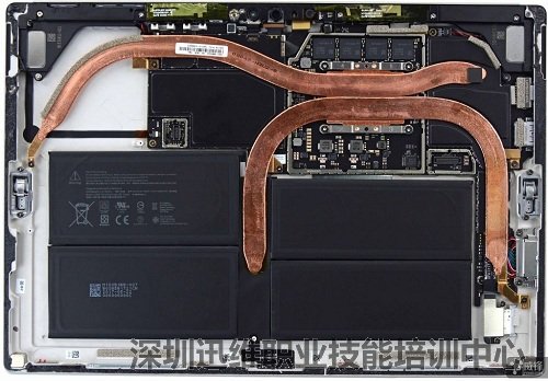 新微软surface pro内部结构特写