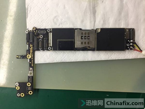 迅维实地面授培训学员分享苹果6整板进水的维修过程及学习感受！