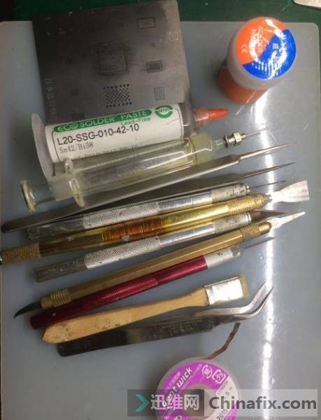 迅维实地面授培训学员分享A6CPU的焊接技巧与注意事项！