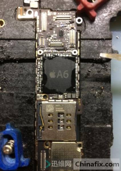 迅维实地面授培训学员分享A6CPU的焊接技巧与注意事项！