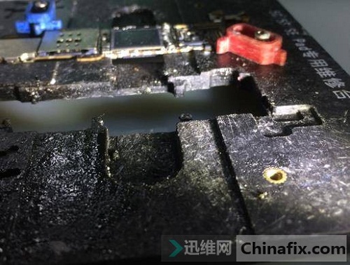 迅维实地面授培训学员分享A6CPU的焊接技巧与注意事项！