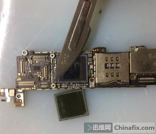 迅维实地面授培训学员分享A6CPU的焊接技巧与注意事项！