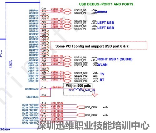 联想Y500电路图 图1１