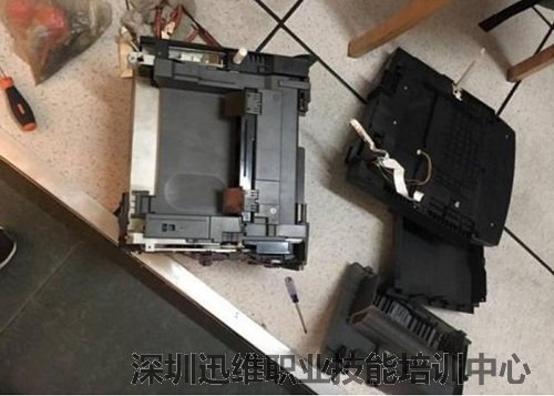 佳能MF4010B纸张脏污打印机卡纸维修 图2