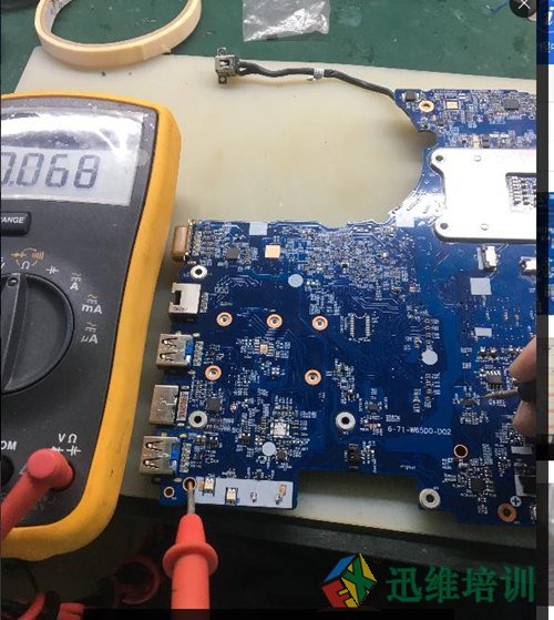神舟战神K650DC笔记本开不了机维修 图4