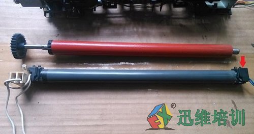 惠普HP1020黑白激光打印机卡纸不出纸维修 图14