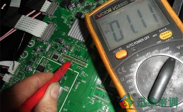 海信液晶电视LED55T28GPN灰屏故障维修