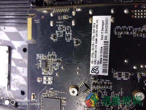 AMD 7700 7800 R9 200系列全卡无供电通病维修